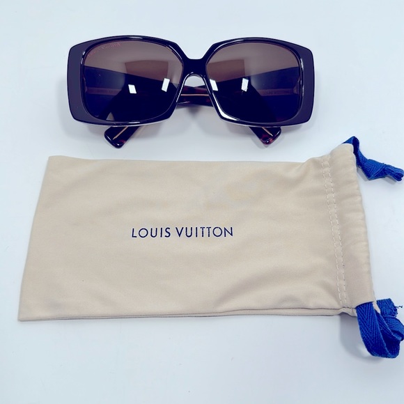Louis Vuitton X Stephen Spouse Leopard Marquise Sunglasses - Picture 12 of 15